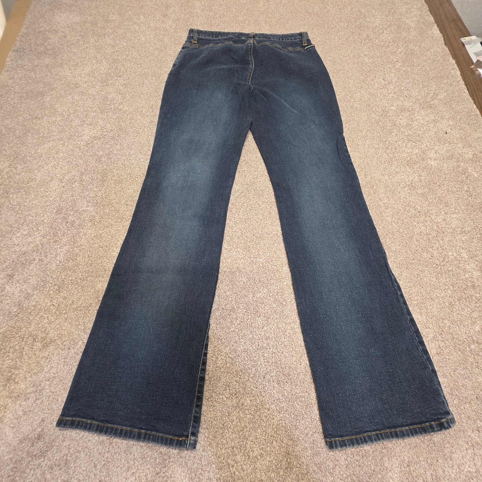 Y2k 2000s Indie Sleaze Aropostale Bootcut Jeans Women 7/8r Medium Wash Low Rise
